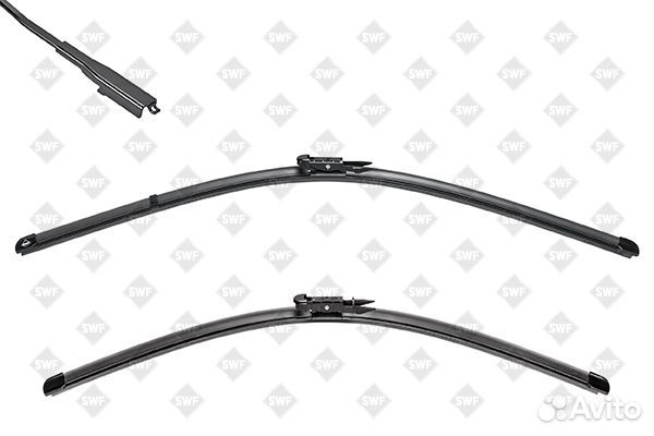 Щетки стеклоочистителя бескаркасные 600/550мм