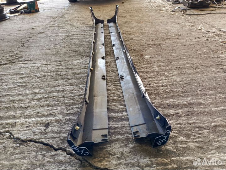 Обвесы боковые (пороги) Lancer 10/Fortis