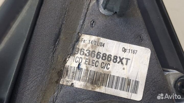 Зеркало боковое Peugeot Partner, 2004