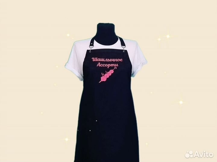 Фартук для кафе с логотипом