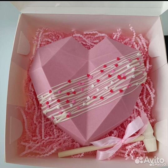 Шоколадное сердце (пиньята)