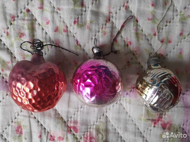 Елочные игрушки СССР