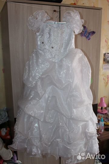 Платье для девочки на выпускной в садик