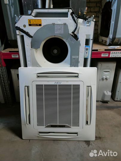Кассетный кондиционер на 70кв.м. Mdv