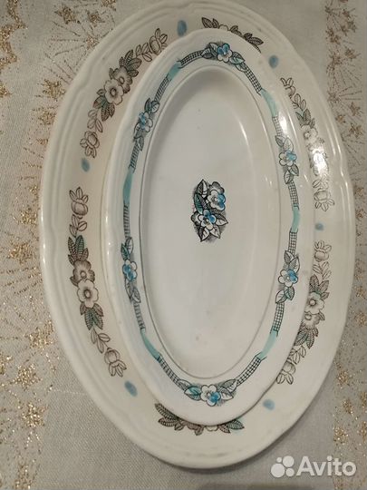 Блюдо, селёдочница зик Конаково