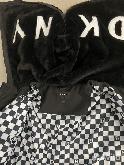 Пальто зимнее dkny девочке 16 лет