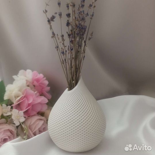 Ваза для сухоцветов и искусственных цветов