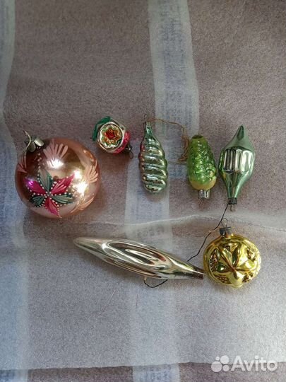 Елочные игрушки СССР