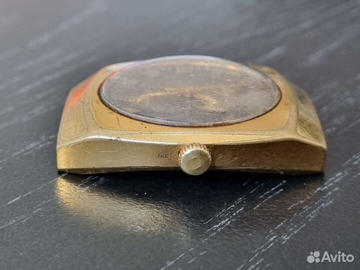 Часы Луч позолоченные СССР au 10