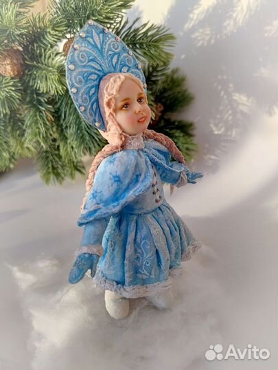 Ватные елочные игрушки