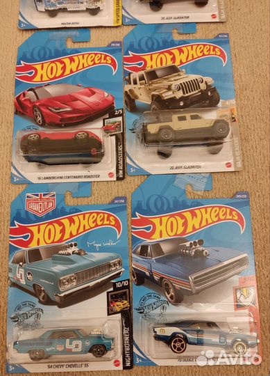 Hot wheels машинки