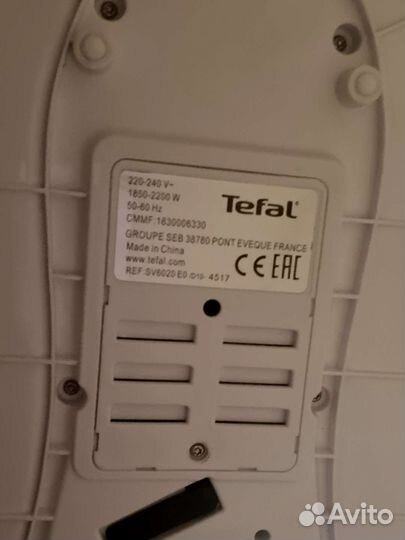 Утюг с парогенератором tefal