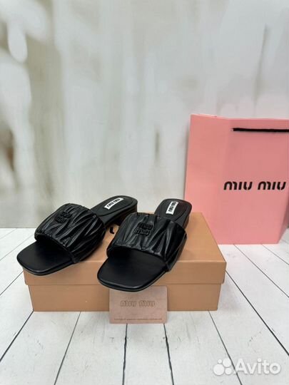 Шлепки Сланцы Miu Miu Размер 36-40