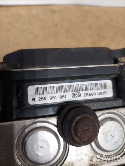 Блок Абс Ситроен с4 с есп