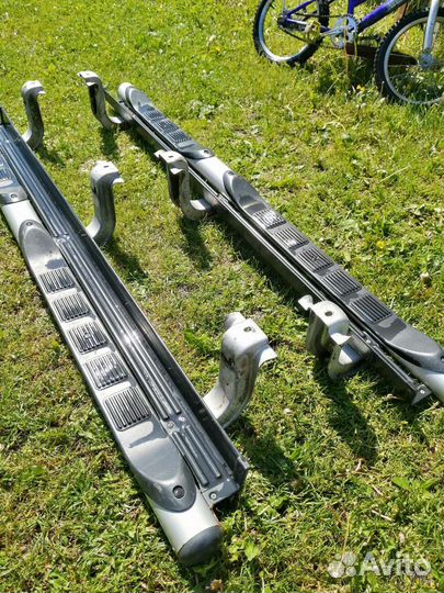 Пороги для mitsubishi pajero sport