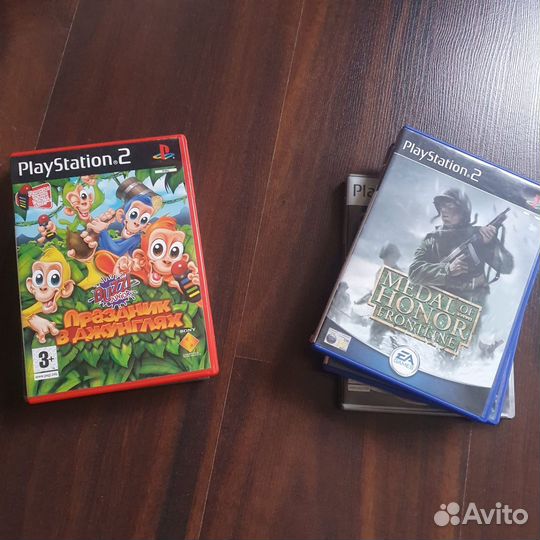 Диски с играми на playstation 2