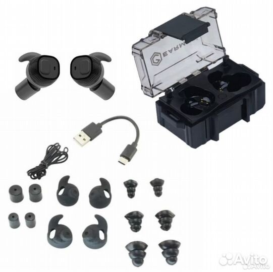 Активные наушники (Беруши) Earmor М-20.Black\Green