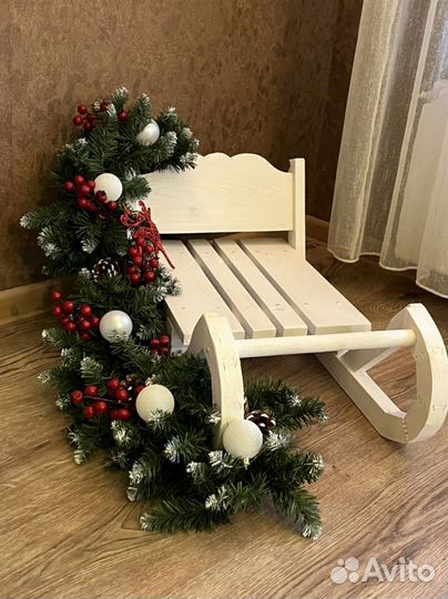 Новогодний подарок кашпо