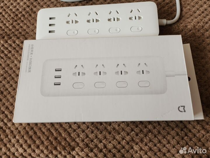 Сетевой фильтр Xiaomi Power Strip с USB