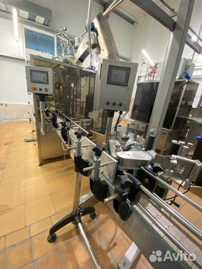 Линия розлива в бутылки