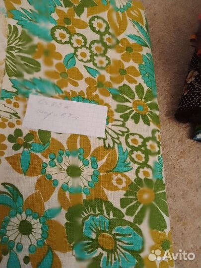 Отрезы тканей, сделано в СССР