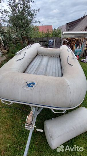 Лодка пвх с мотором и прицепом