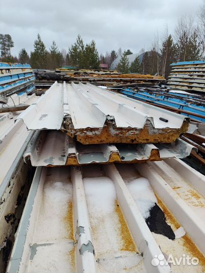 Профнастил с утеплителем бэу