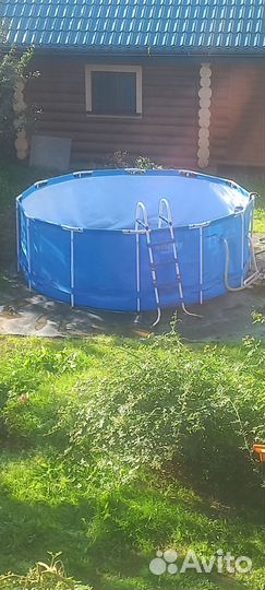 Каркасный бассейн 366 на 122 бу