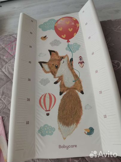 Пеленальная доска на кроватку