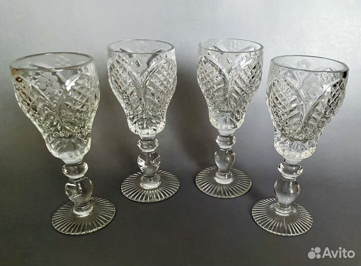 Советский хрусталь: рюмки, стопки, бокал лзхс