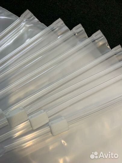 Пакет зип лок с бегунком матовый 70 микрон