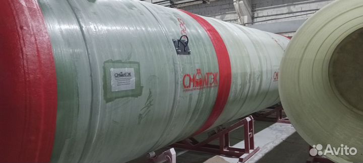 Емкость под септик от 20м3 из стеклопластика