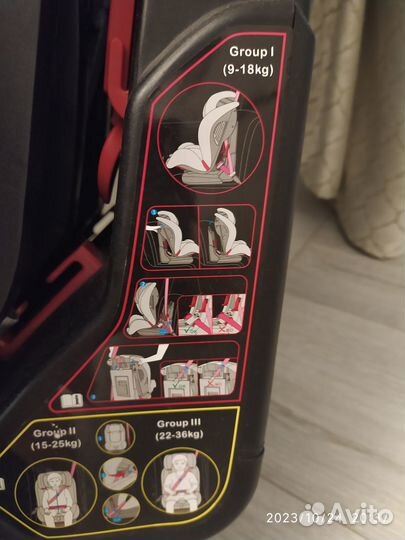Детское автокресло 9 до 36 кг