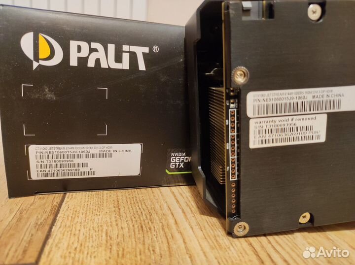 Palit GeForce GTX 1060 Super JetStream 6GB