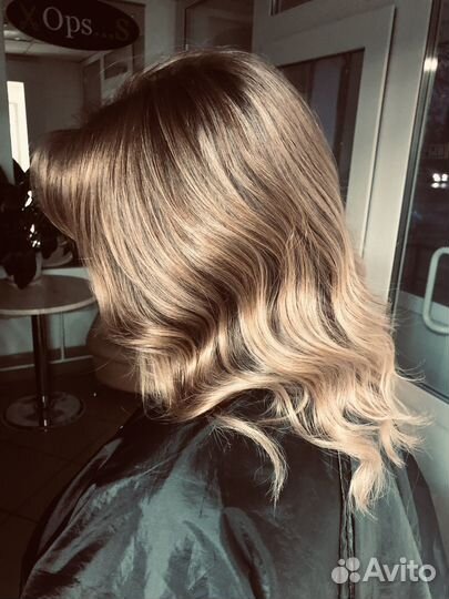 Сложное окрашивание волос (air тач)