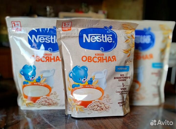 Детская молочная каша Nestle