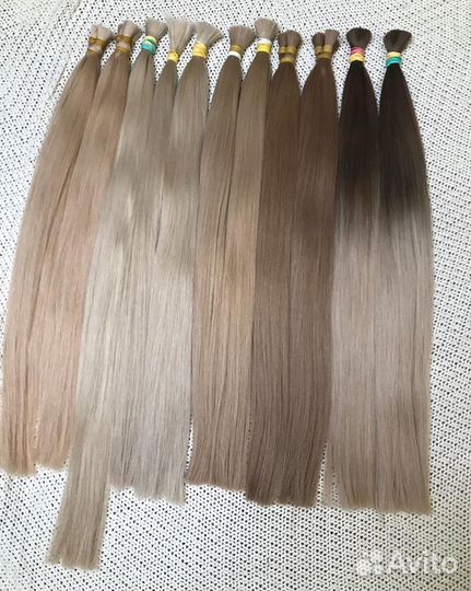 Волосы натуральные для наращивания в наличии