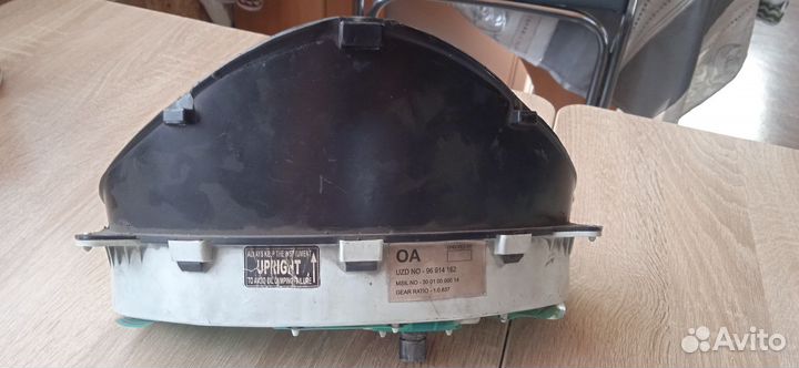 Панель приборов на daewoo matiz