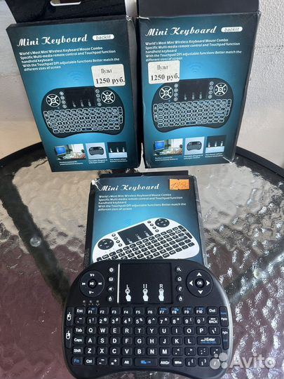 Беспроводная мини клавиатура Mini Keyboatd