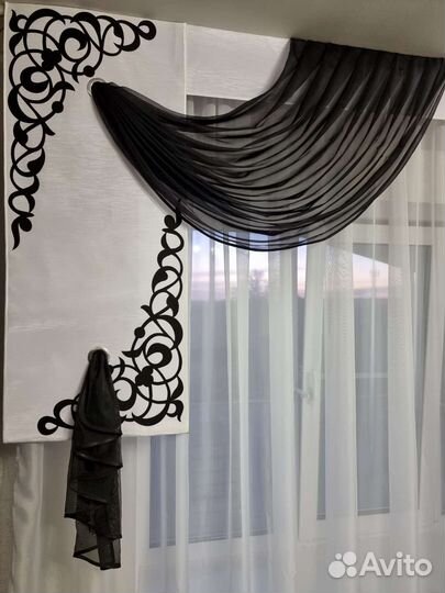 Ламбрекен+тюль