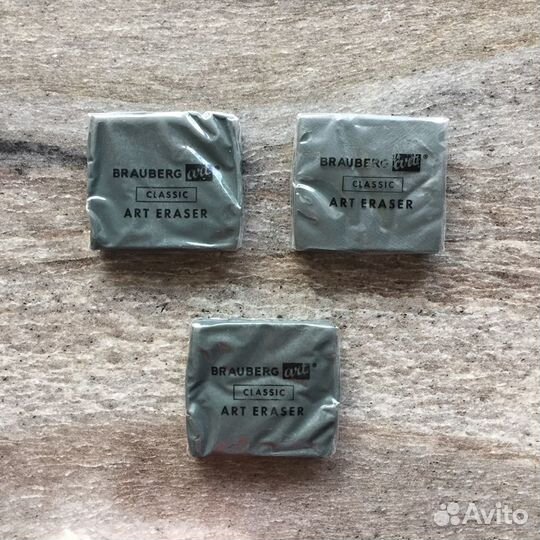 Канцтовары: ластики в ассортименте