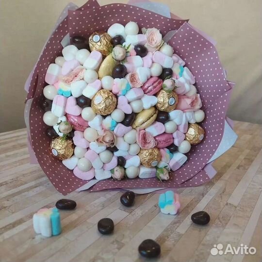 Съедобный букет. Вкусный подарок