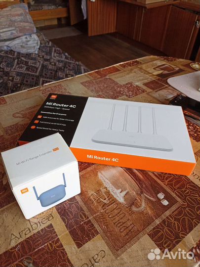 Mi Router 4C +Mi Wi-Fi Range Extender