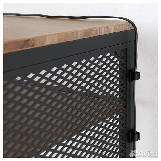 Икеа фьелльбо Стол д/ноутбука,черный 100x36 см