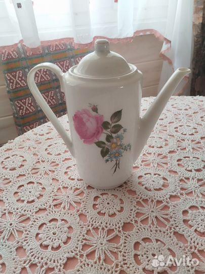 Кофейник фарфор гдр