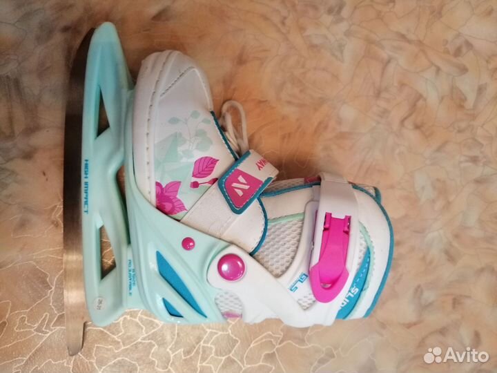 Коньки детские раздвижные