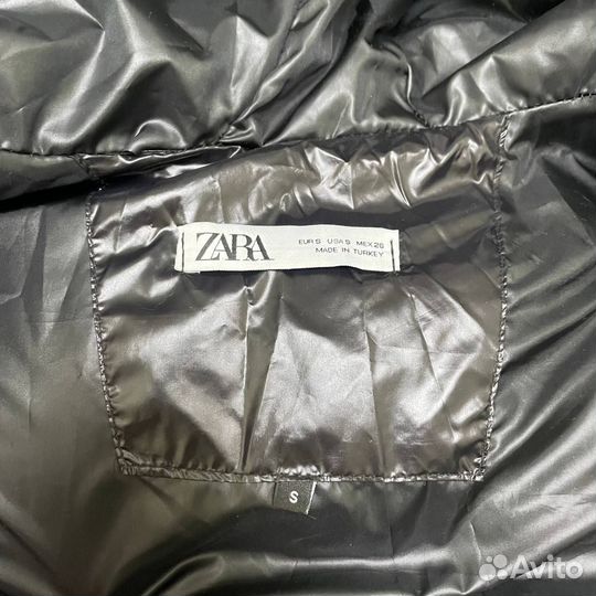 Пуховик zara x moncler