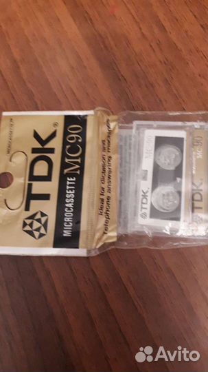 Аудиокассета микро TDK MC90