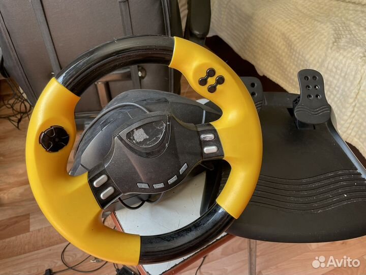 Игровой руль для пк genius