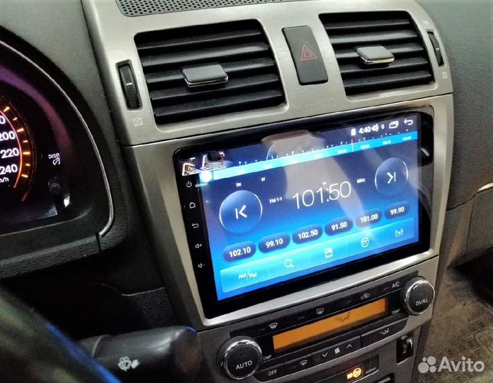 Авто магнитола Toyota Avensis 2003 - 2011 android